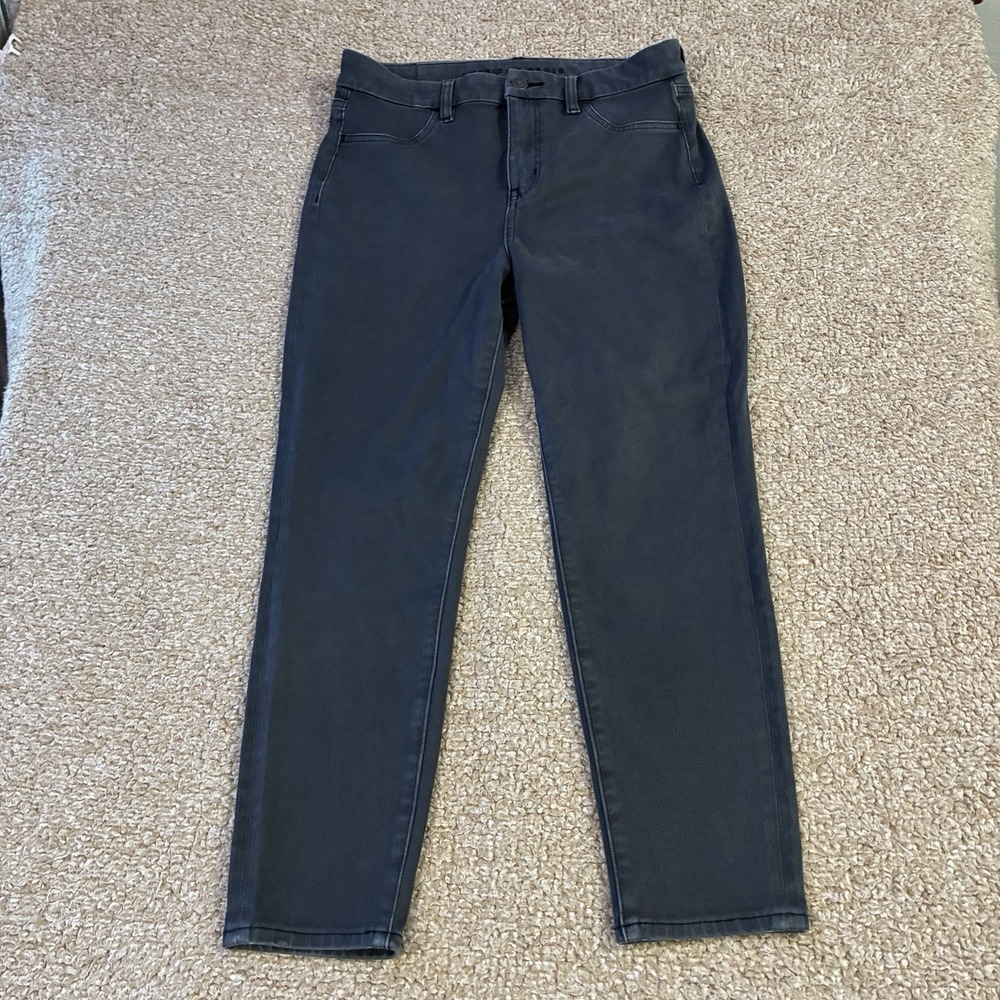 American Eagle Dream Jean Jeggings 10 X-Short Gray High Rise Stretch Denim